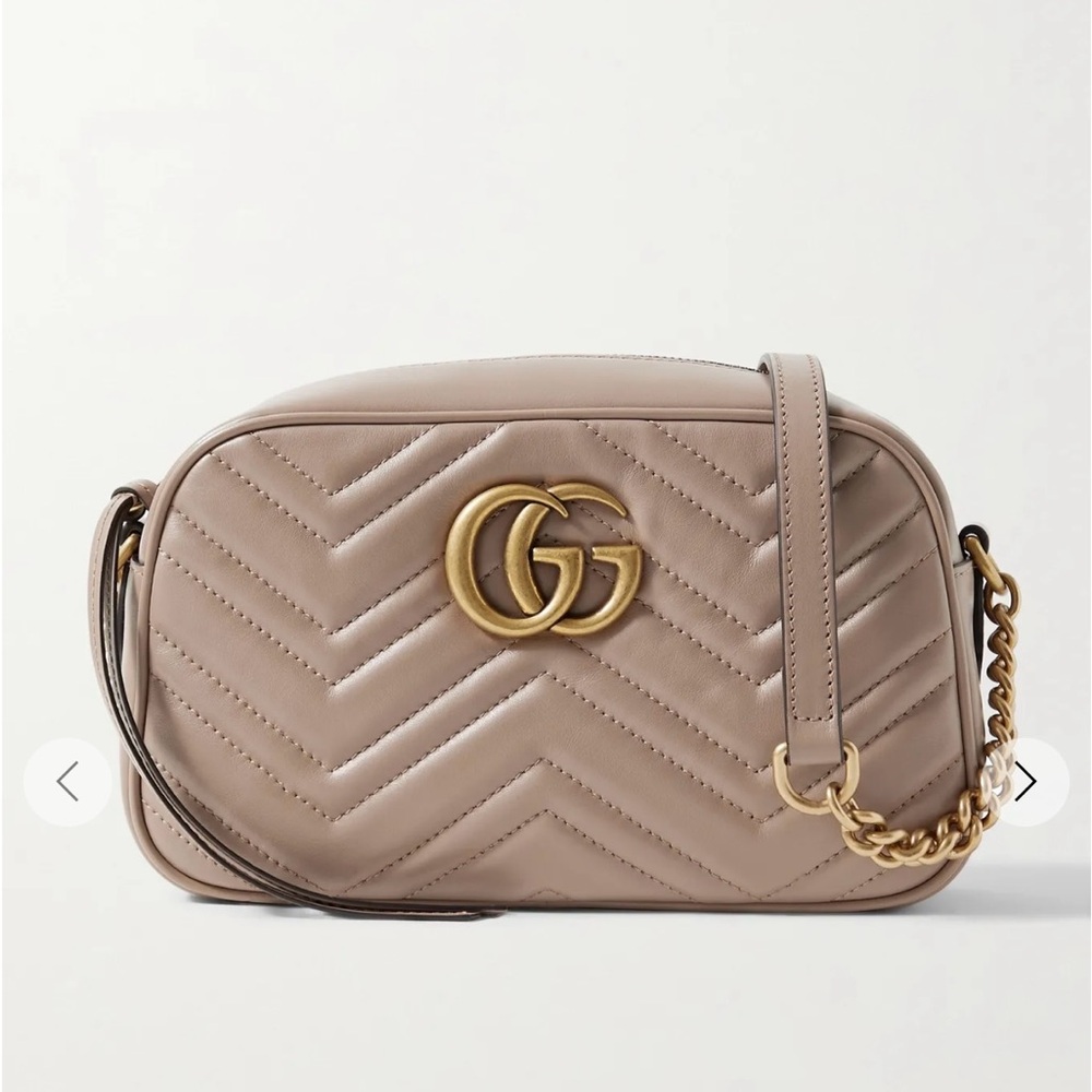 Gucci GG Marmont small quilted leather shoulder bag